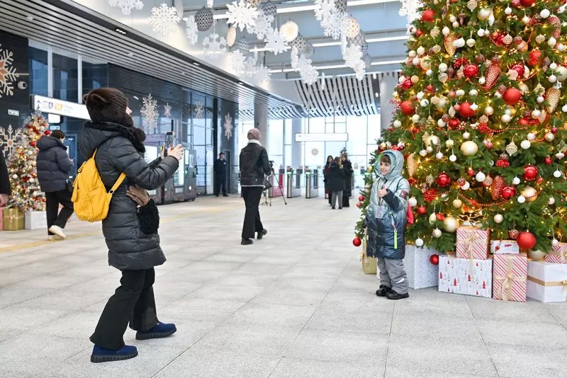 Открытие нового вокзала Петровско-Разумовская в Москве