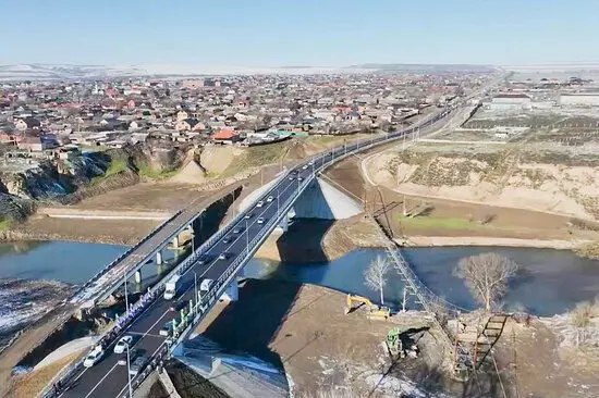 В Чечне открыли новый автомобильный мост