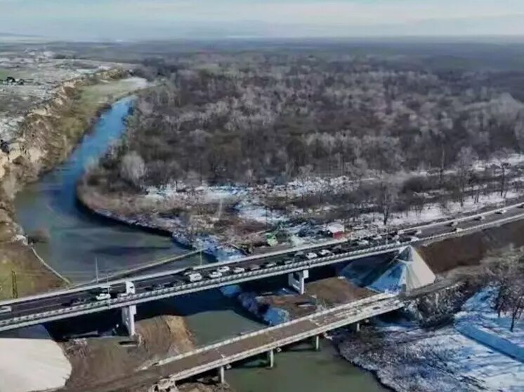 В Чечне открыли новый автомобильный мост