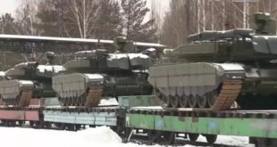Новая партия танков Т-90М 'Прорыв' отправлена в российские войска