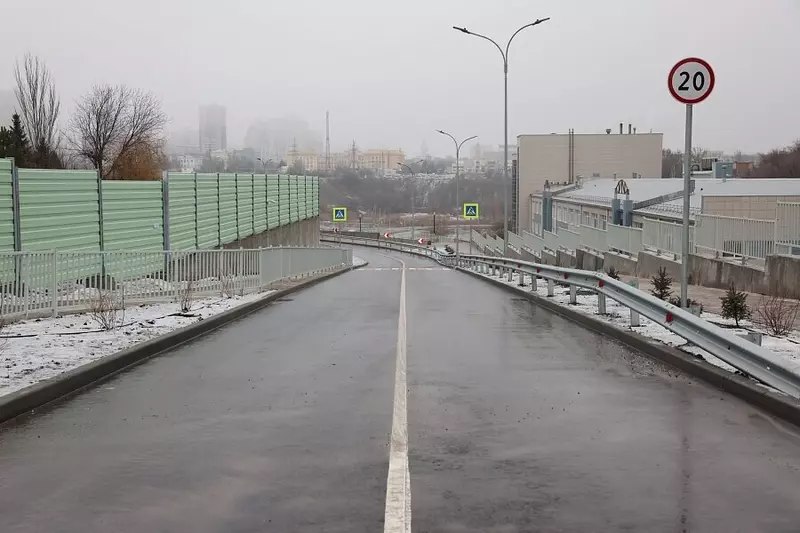 Запуск нового дорожного движения в Ворошиловском районе Волгограда
