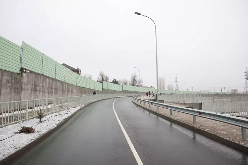 Запуск нового дорожного движения в Ворошиловском районе Волгограда