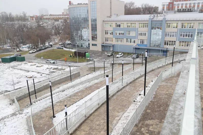 Запуск нового дорожного движения в Ворошиловском районе Волгограда
