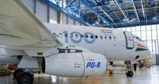 Демонстрация российских двигателей на выставке Wings India 2026