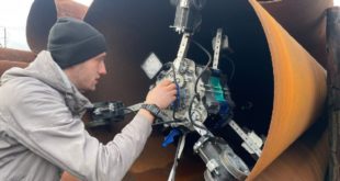 Уникальный робот для диагностики и ремонта труб