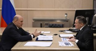 Встреча премьер-министра с главой «Росатома»