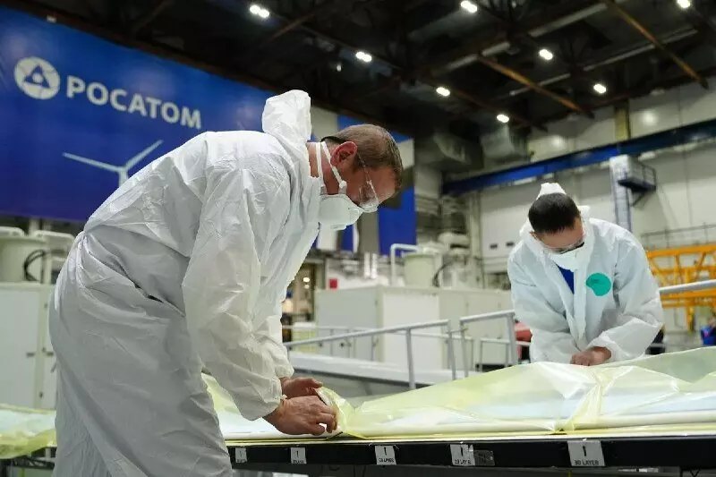 350-я лопасть для ветряков от Росатома в Ульяновске