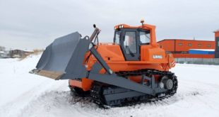 Новый российский бульдозер D25H весом 24 тонны