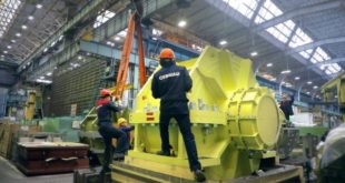 Изготовление второго подшипника для атомного ледокола «Ленинград»