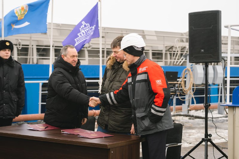 Передача сухогруза проекта RSD 49 «Каспийский берег» заказчику