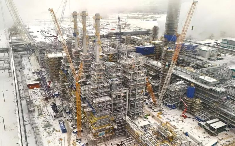 Строительство ДГП-2 на ЗапСибНефтехиме: готовность 82% Строительство ДГП-2 на ЗапСибНефтехиме: готовность 82%