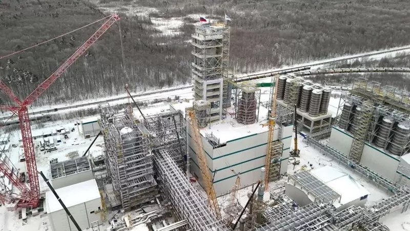Строительство ДГП-2 на ЗапСибНефтехиме: готовность 82% Строительство ДГП-2 на ЗапСибНефтехиме: готовность 82%