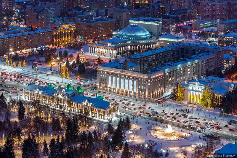 Новосибирск: зимняя столица Сибири