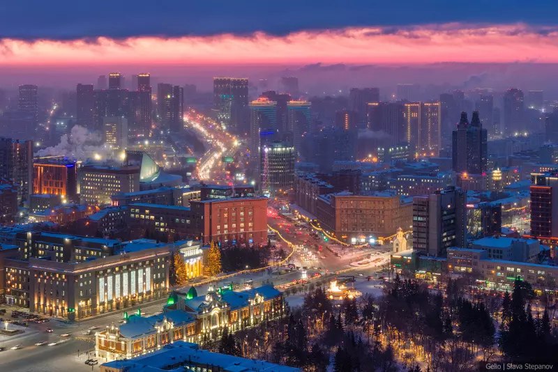 Новосибирск: зимняя столица Сибири