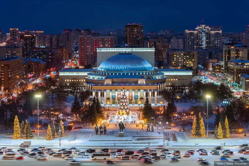 Новосибирск: зимняя столица Сибири