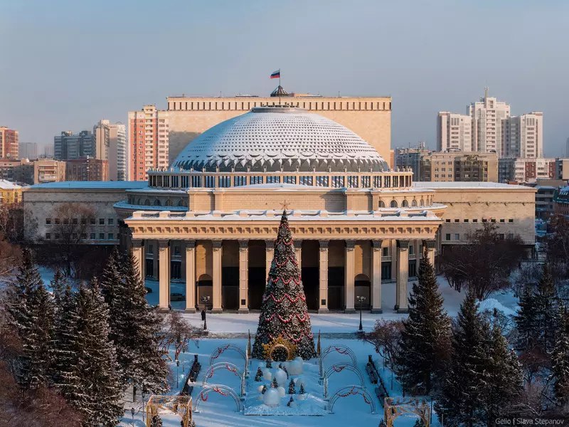 Новосибирск: зимняя столица Сибири