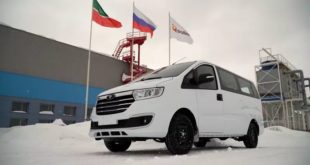 Запуск серийного производства минивэна Sollers SF1 в Елабуге