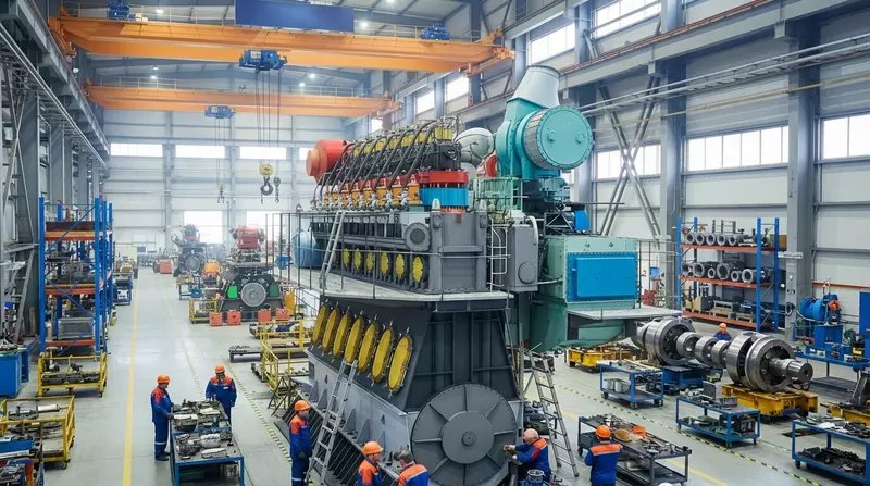 ОСК стартует с разработки отечественного малооборотного судового двигателя
