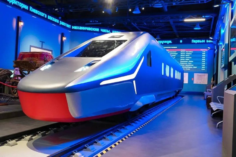 ВСМ Москва—Санкт-Петербург: первый поезд показали на выставке «Уроки географии»
