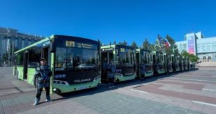 Улан-Удэ получил 9 новых автобусов «Волгабас»