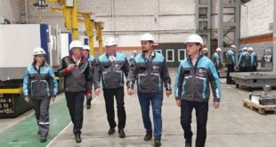 Визит руководства ТМХ на Литейный завод «Петрозаводскмаш»