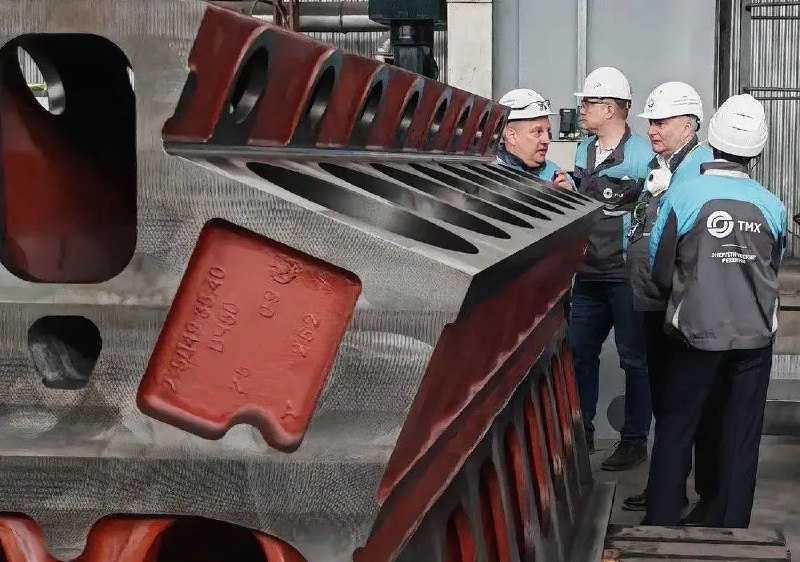 Визит руководства ТМХ на Литейный завод «Петрозаводскмаш»