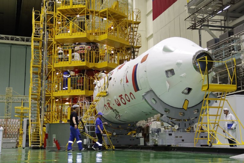 Пилотируемый корабль «Союз МС-29» прошёл проверку на герметичность Пилотируемый корабль «Союз МС-29» прошёл проверку на герметичность