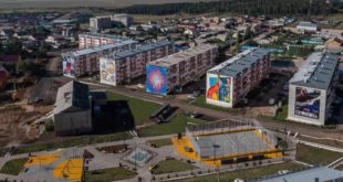 Благоустройство общественных территорий в поселке Саган-Нур