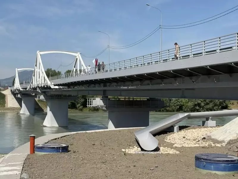 В Республике Алтай открыли новый мост через Катунь