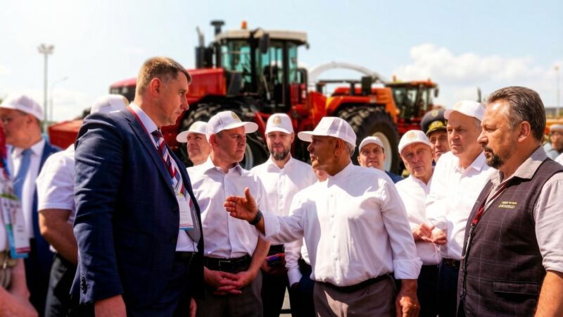 Ростсельмаш поставил новую сельхозтехнику в Татарстан