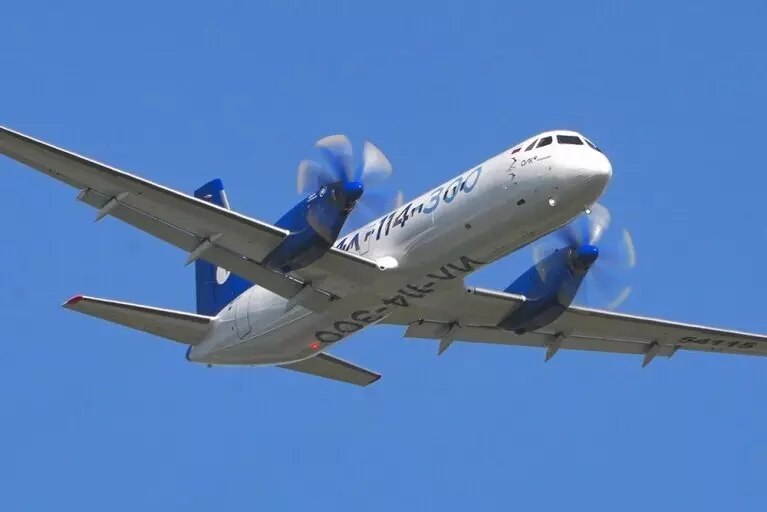 Россия начала поставки региональных самолётов Ил-114-300 авиаперевозчикам