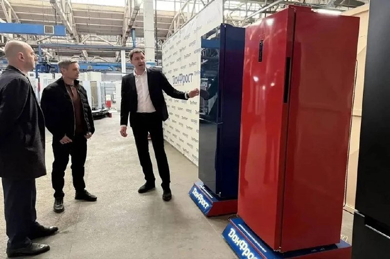 В ДНР запущена новая линия по выпуску холодильников