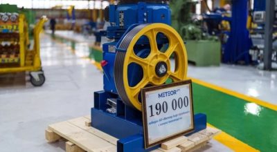 В России наладили выпуск отечественных лифтовых лебёдок