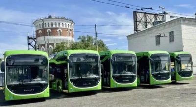 В Оренбург прибыли первые российские троллейбусы «Синара-6254»