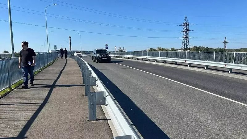 В Новосинеглазово открыли новый путепровод через железную дорогу В Новосинеглазово открыли новый путепровод через железную дорогу