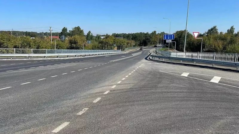 В Новосинеглазово открыли новый путепровод через железную дорогу В Новосинеглазово открыли новый путепровод через железную дорогу