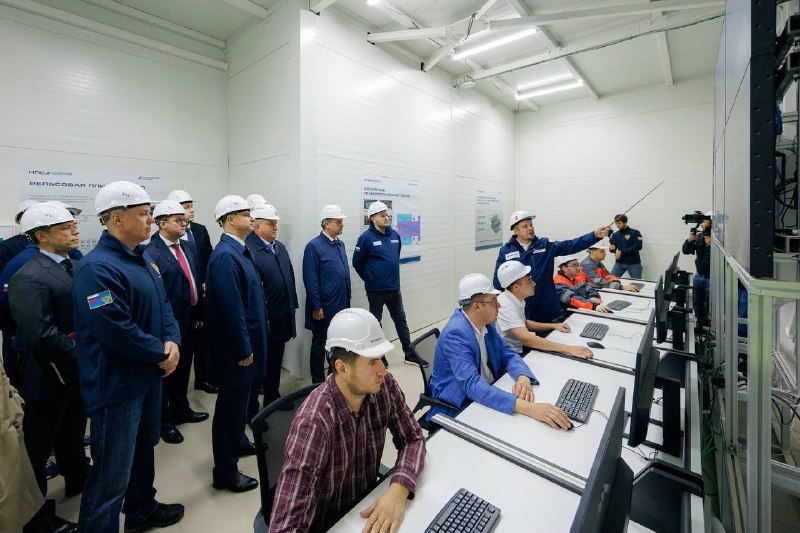 В Великом Новгороде запустили серийное производство рельсовых плит для ВСМ Москва — Санкт-Петербург