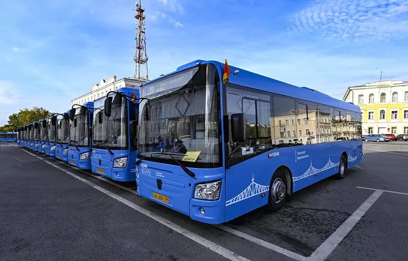 В Твери и Калининском округе на маршруты выходят 30 новых автобусов