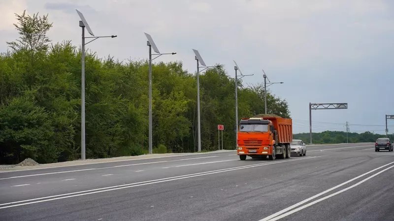 В Чеченской Республике досрочно обновили участок трассы Р-217 «Кавказ»