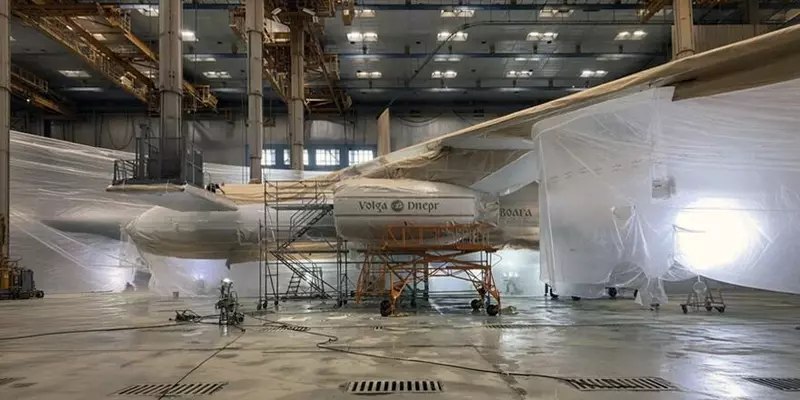 Ил-76ТД-90ВД авиакомпании «Волга-Днепр» перекрасили отечественным покрытием