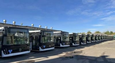 В Курск поступили 22 новых автобуса большого класса