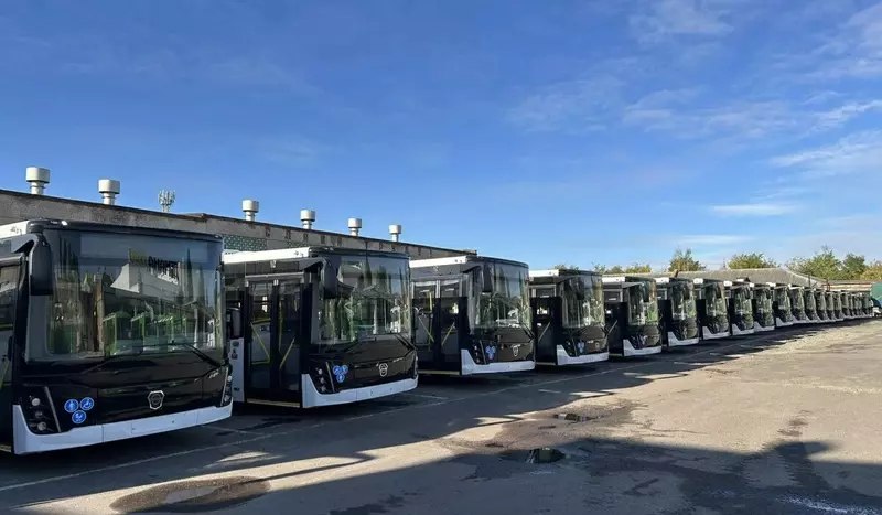 В Курск поступили 22 новых автобуса большого класса