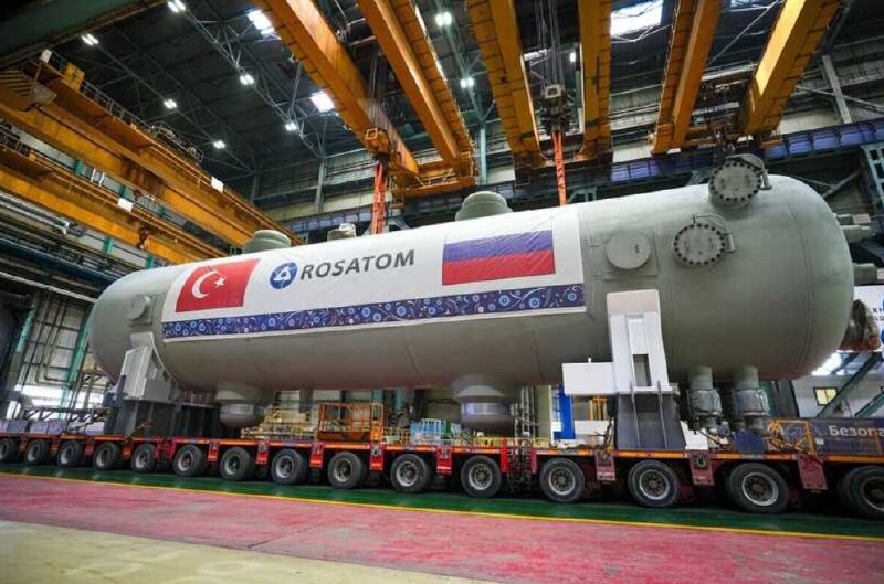 Атоммаш впервые изготовил 320-тонные установки для АЭС «Аккую»
