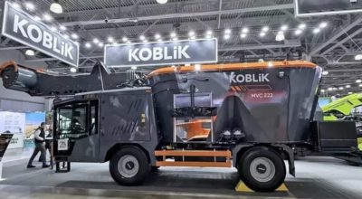 Коблик Групп представила первый отечественный самоходный кормосмеситель