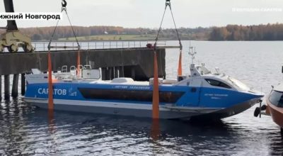 Для Саратовской области спустили на воду пятый «Валдай 45Р»