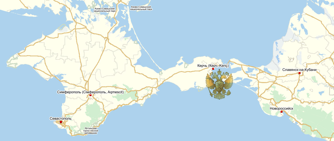 Запущена волоконно-оптическая линия связи с Крымом через Керченский пролив