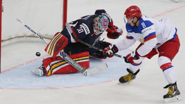 Россия и США, хоккей счет 6:1