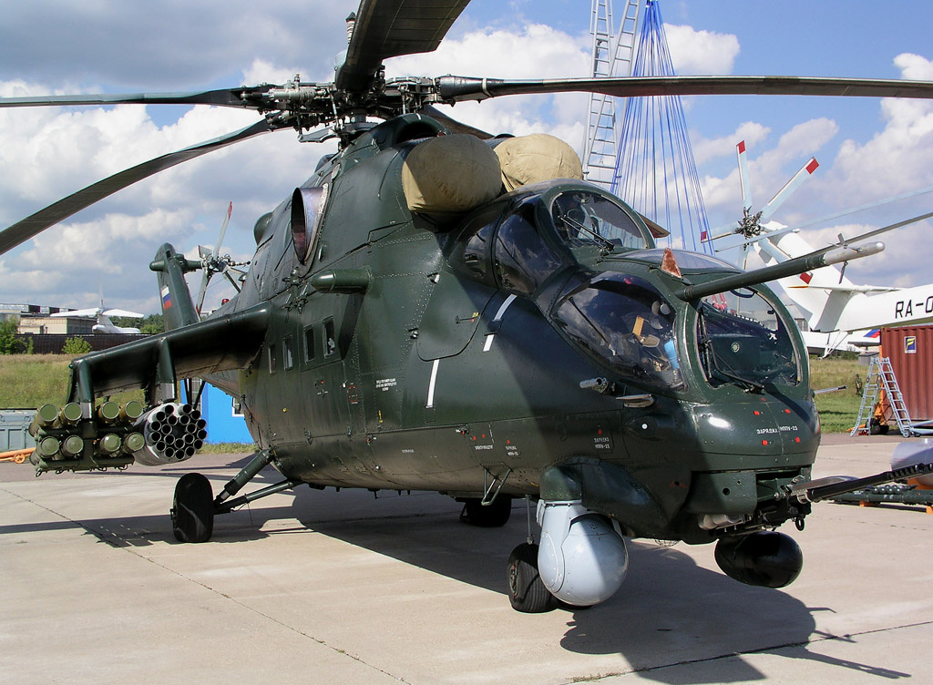 База армейской авиации ЮВО получила новейшие вертолеты Ми-35