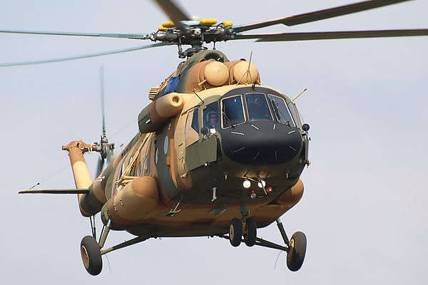 Россия поставила очередные три вертолета Ми-17В-5 в Афганистан