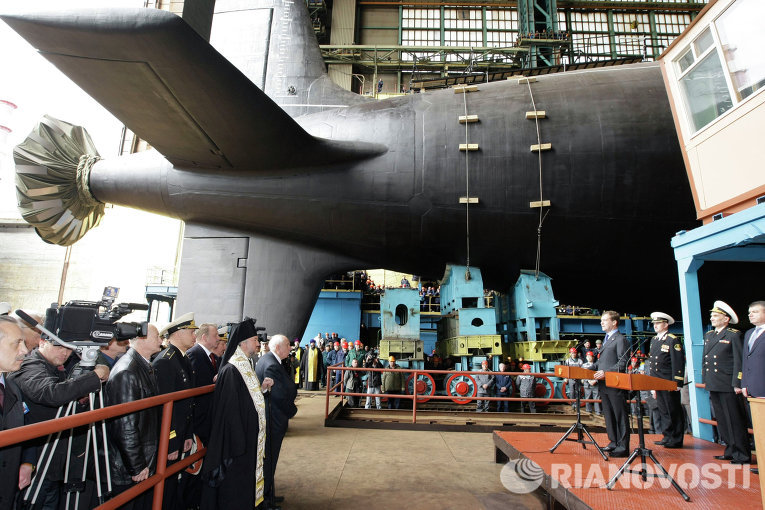 Головная АПЛ "Северодвинск" войдет в боевой состав ВМФ России 17 июня